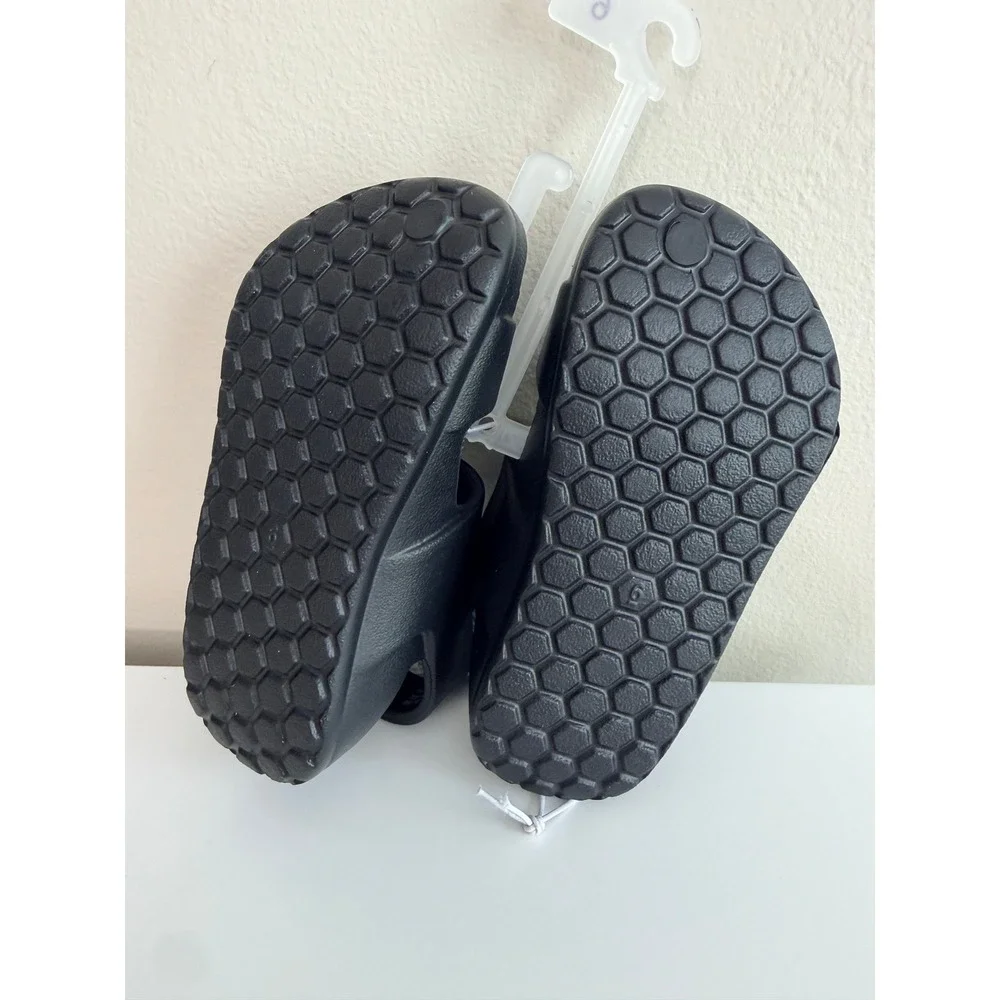 Cat & Jack Ade Sandals Toddler Size 6 Black Double Buckle Backstrap NWT - Picture 4 of 4